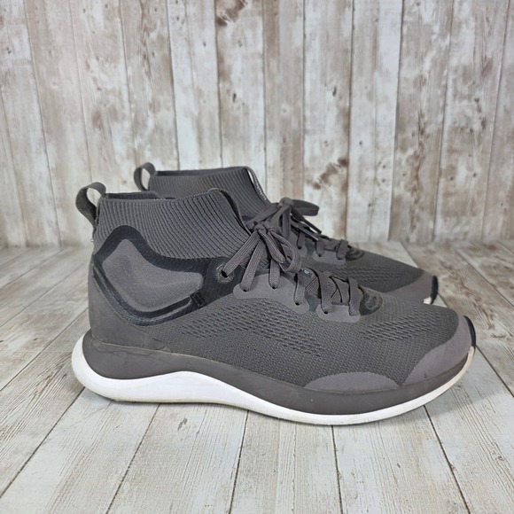 Lululemon Blissfeel Training Shoes Sock‎ Sneakers Athletic Gray Women's - Picture 1 of 8